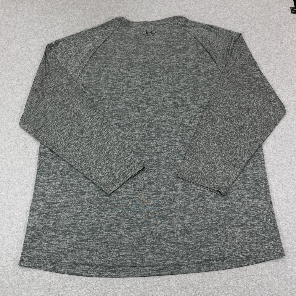 Under Armour Mens Tech 2.0 Long Sleeve Shirt 5XL Gray Heather Loose Fit NWT - Picture 10 of 13